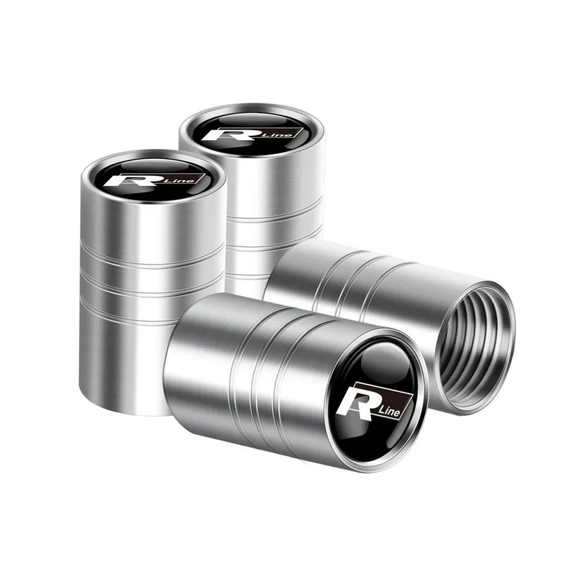 Bouchon Valve Volkswagen Aluminium argent