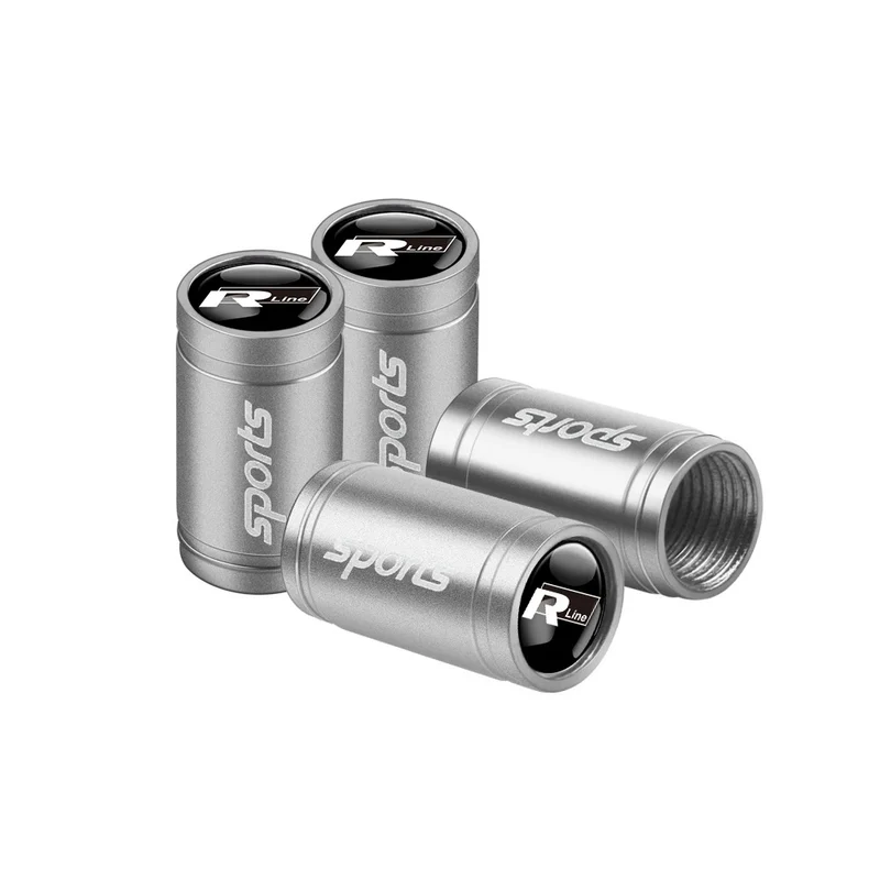 Bouchon Valve Volkswagen Aluminium argent