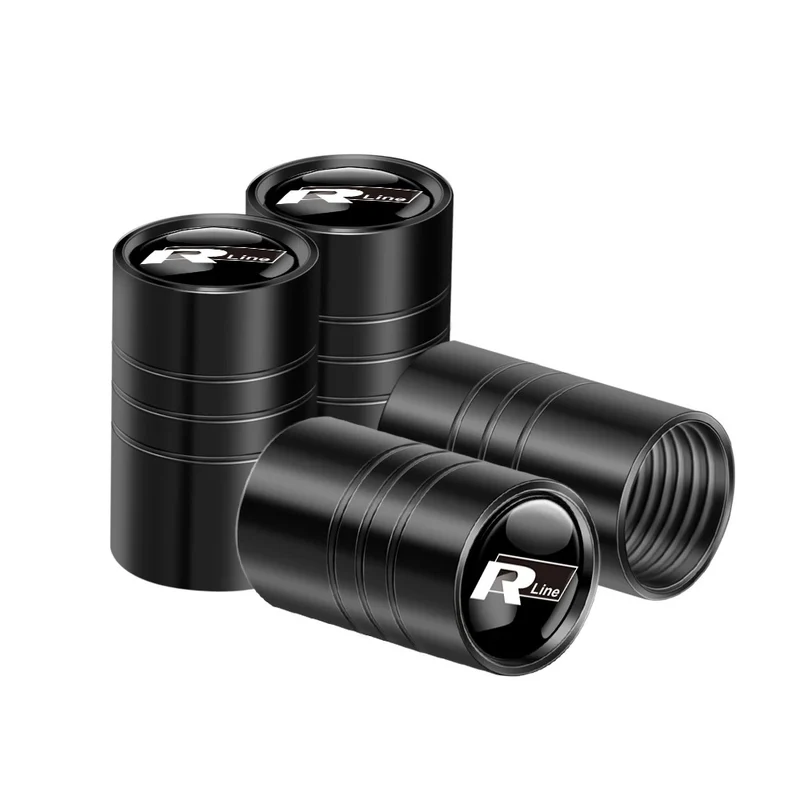 Bouchon Valve Volkswagen Aluminium noir