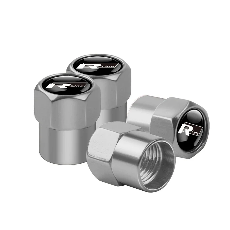 Bouchon Valve Volkswagen métal argent