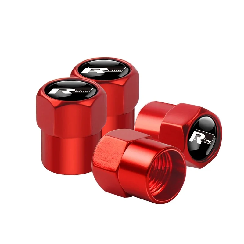 Bouchon Valve Volkswagen métal rouge