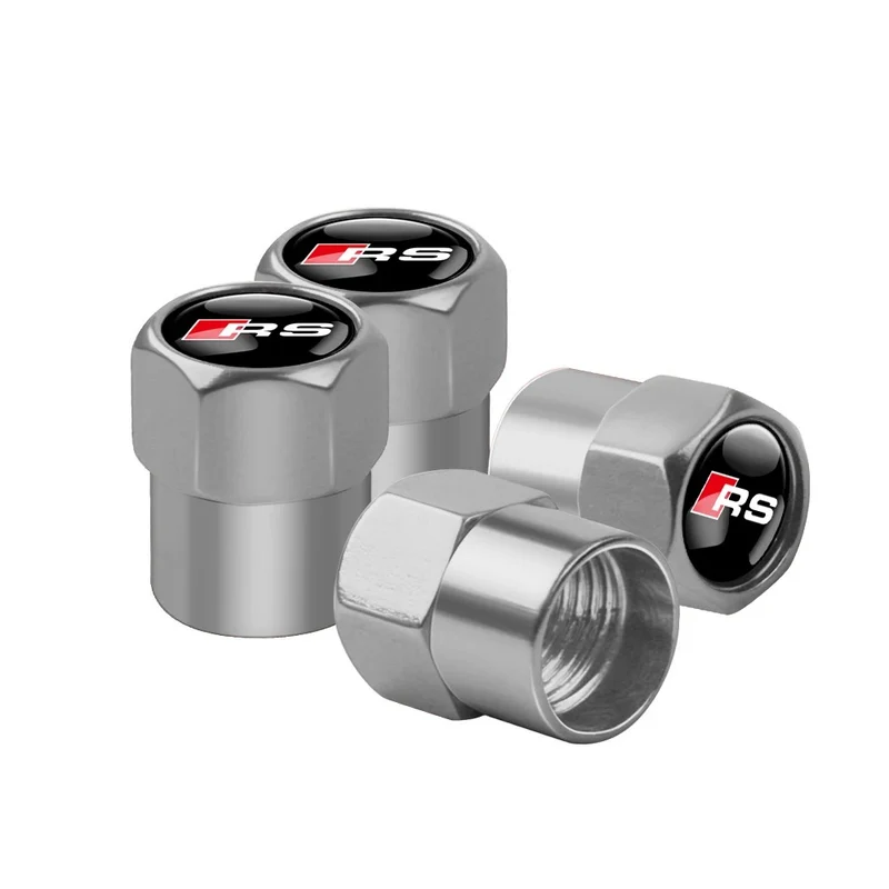 Bouchon Valve Audi RS argent