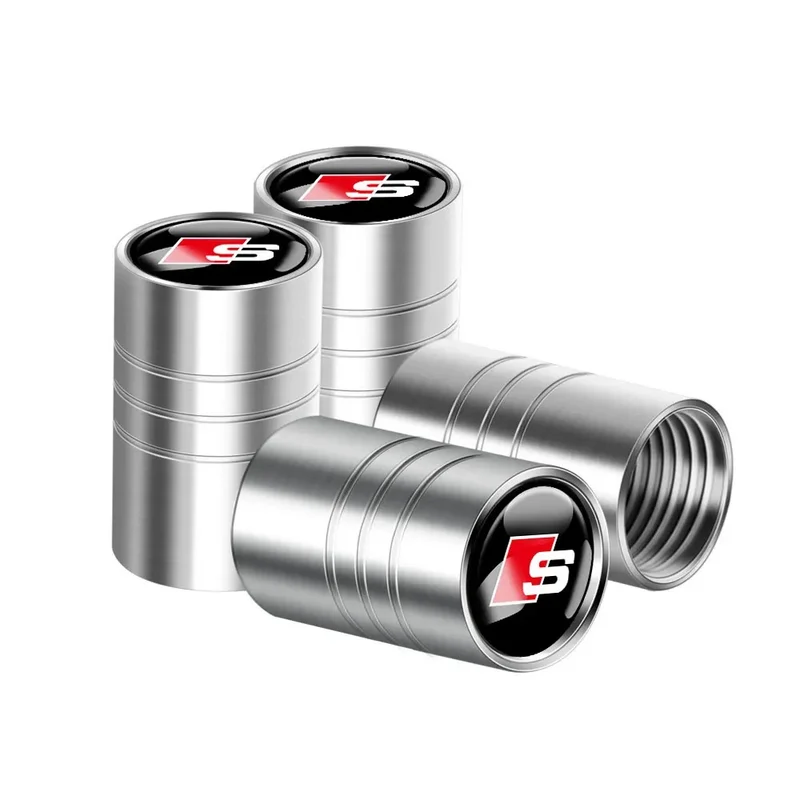 Bouchon Valve Audi S Line argent