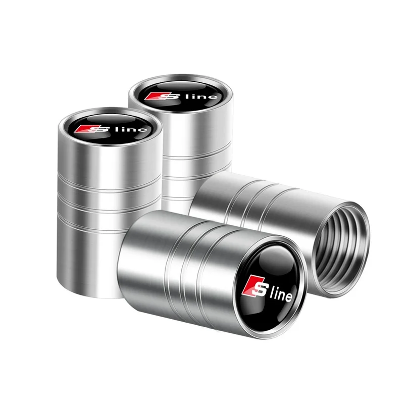 Bouchon Valve Audi S Line argent