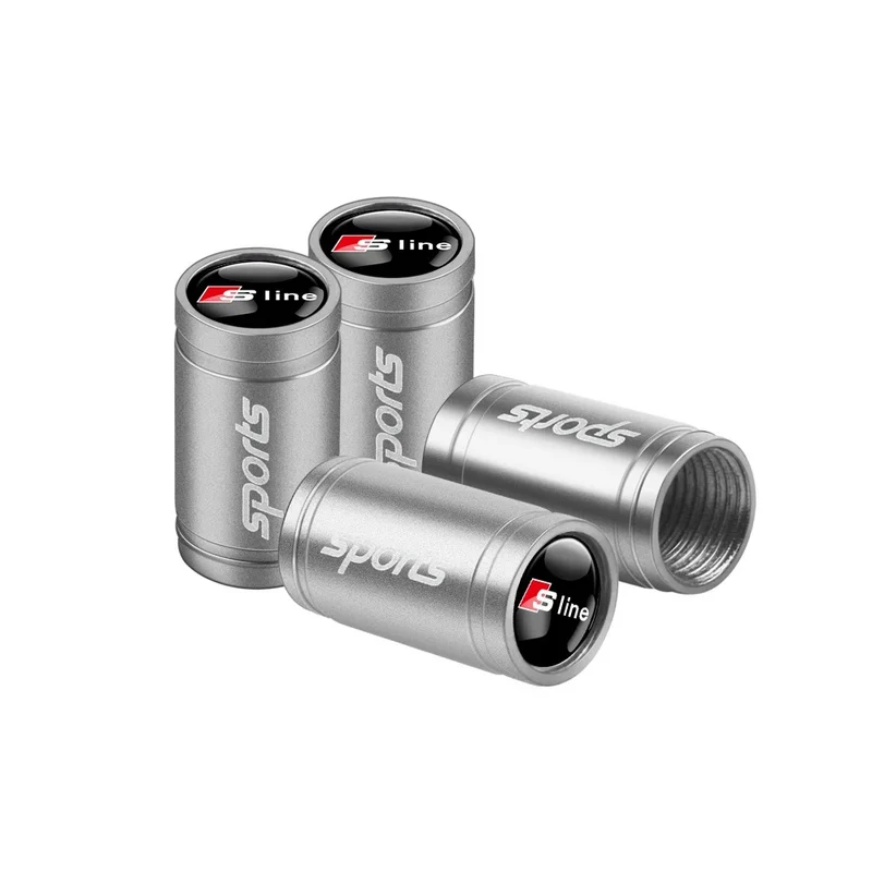 Bouchon Valve Audi S Line argent