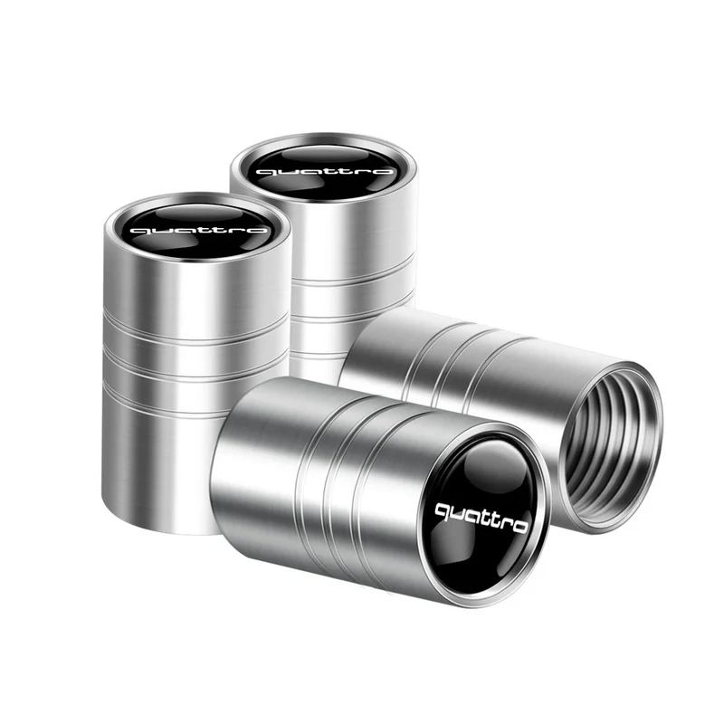 Bouchon Valve Audi Quattro argent