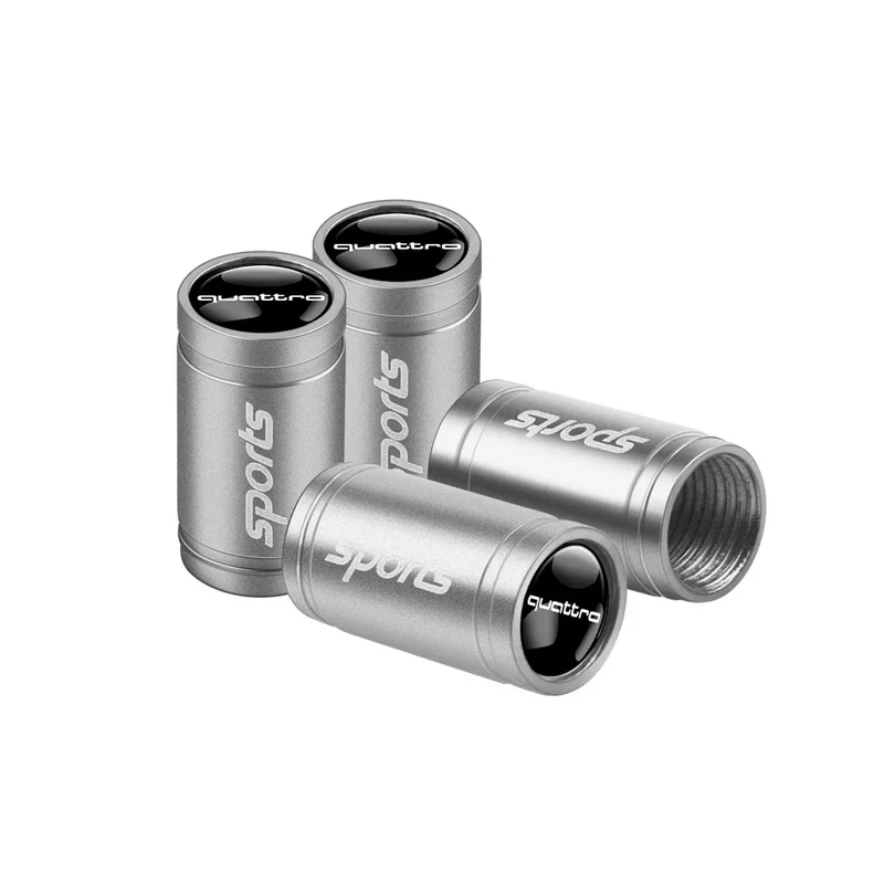 Bouchon Valve Audi Quattro argent