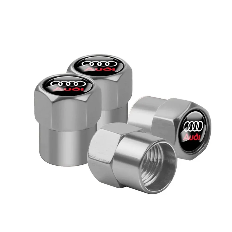 Bouchon Valve Audi Aluminium argent