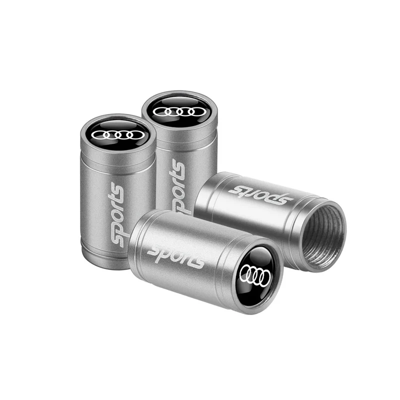Bouchon Valve Audi Aluminium argent