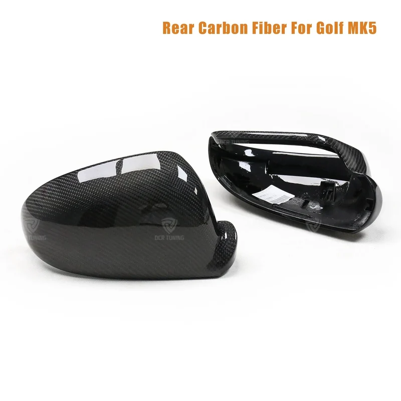 Coque rétroviseur Golf 5 véritable fibre de carbone Volkswagen