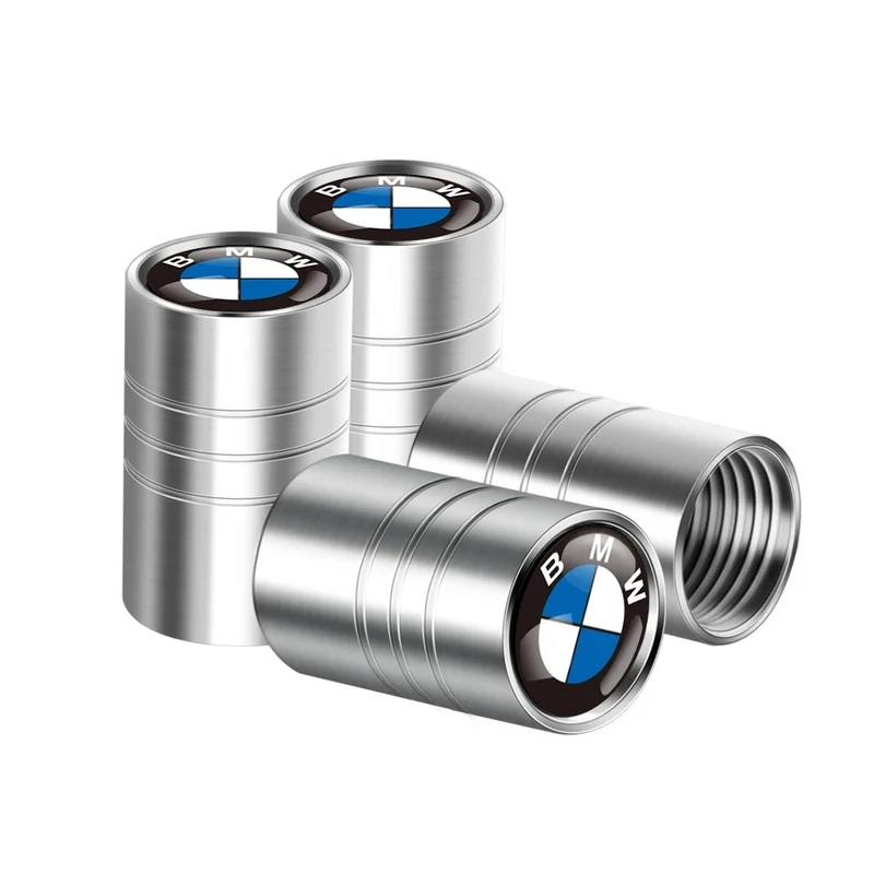 Bouchon Valve BMW aluminium argent