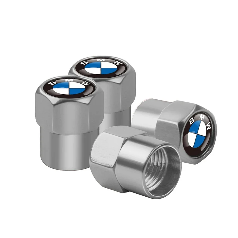 Bouchon Valve BMW aluminium argent