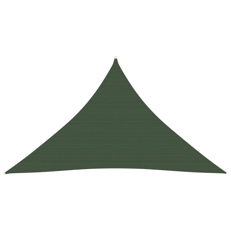 Voile toile d'ombrage parasol 160 g/m² vert foncé 2,5 x 2,5 x 3,5 m PEHD 02_0009406