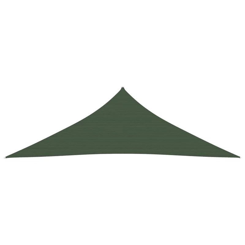 Voile toile d'ombrage parasol 160 g/m² vert foncé 2,5 x 2,5 x 3,5 m PEHD 02_0009406