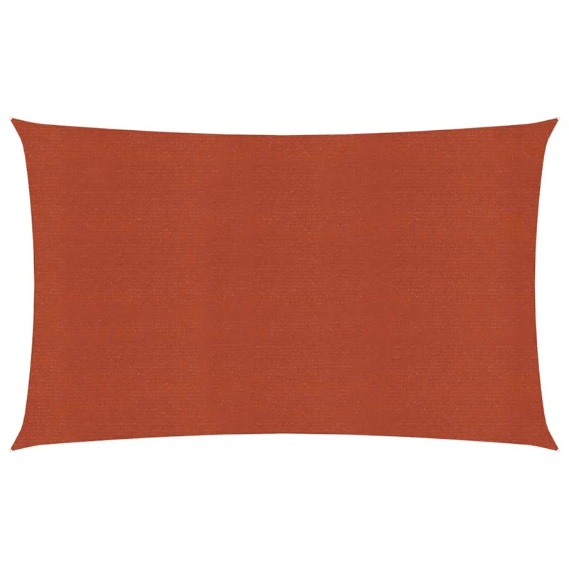 Voile d'ombrage 160 g/m² terre cuite 2 x 5 m PEHD 02_0009344