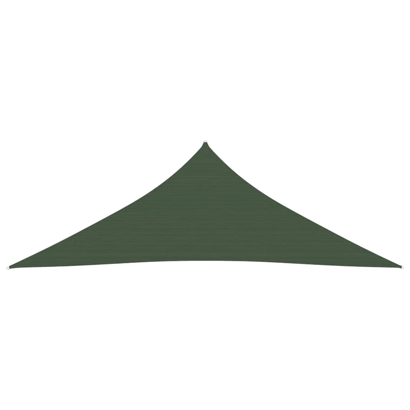 Voile toile d'ombrage parasol 160 g/m² PEHD 5 x 5 x 5 m vert foncé 02_0009439