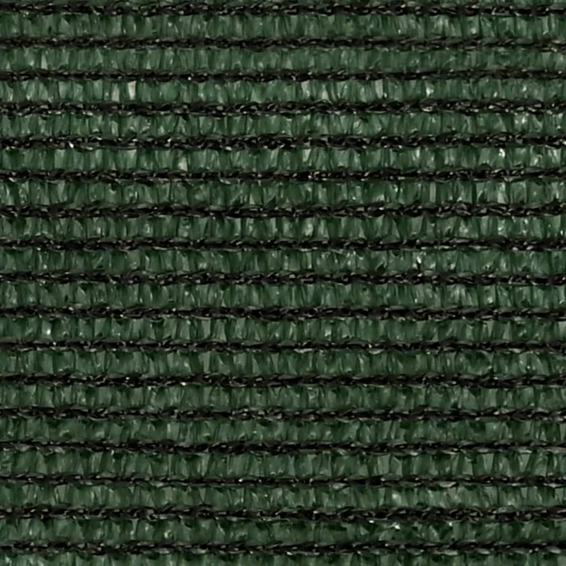 Voile toile d'ombrage parasol 160 g/m² PEHD 5 x 5 x 5 m vert foncé 02_0009439