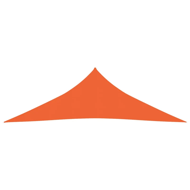 Voile d'ombrage 160 g/m² orange 3 x 3 x 4,2 m PEHD 02_0009245