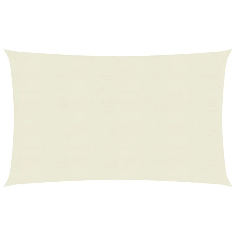 Voile d'ombrage 160 g/m² crème 3,5 x 5 m pehd 02_0009077
