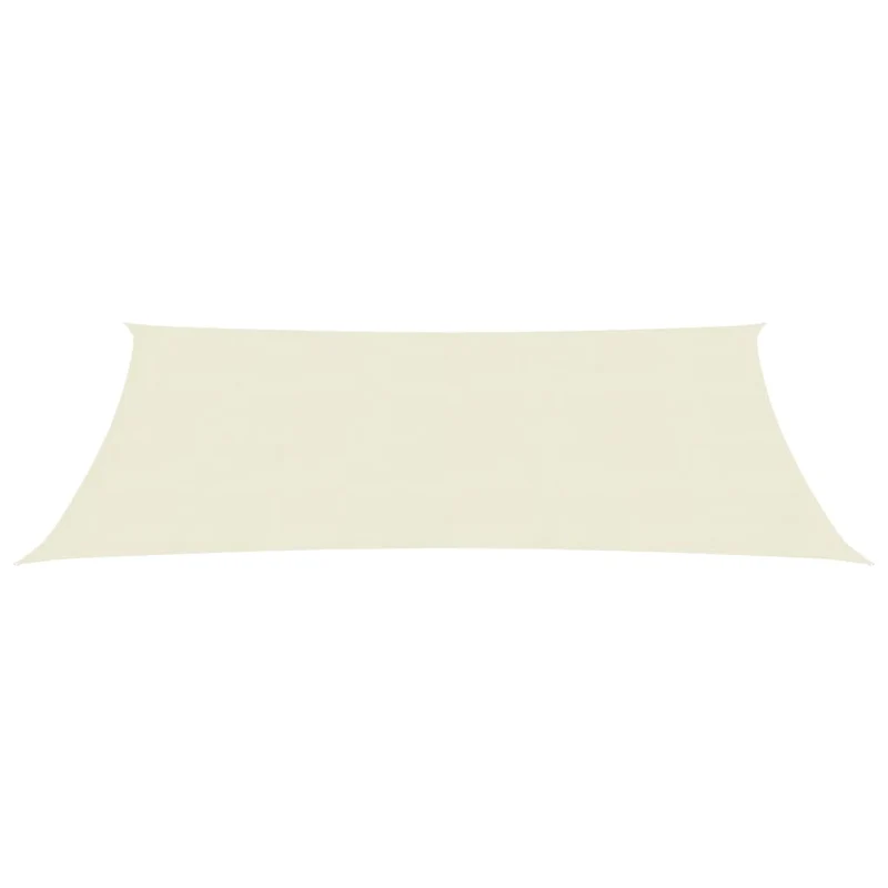 Voile d'ombrage 160 g/m² crème 3,5 x 5 m pehd 02_0009077