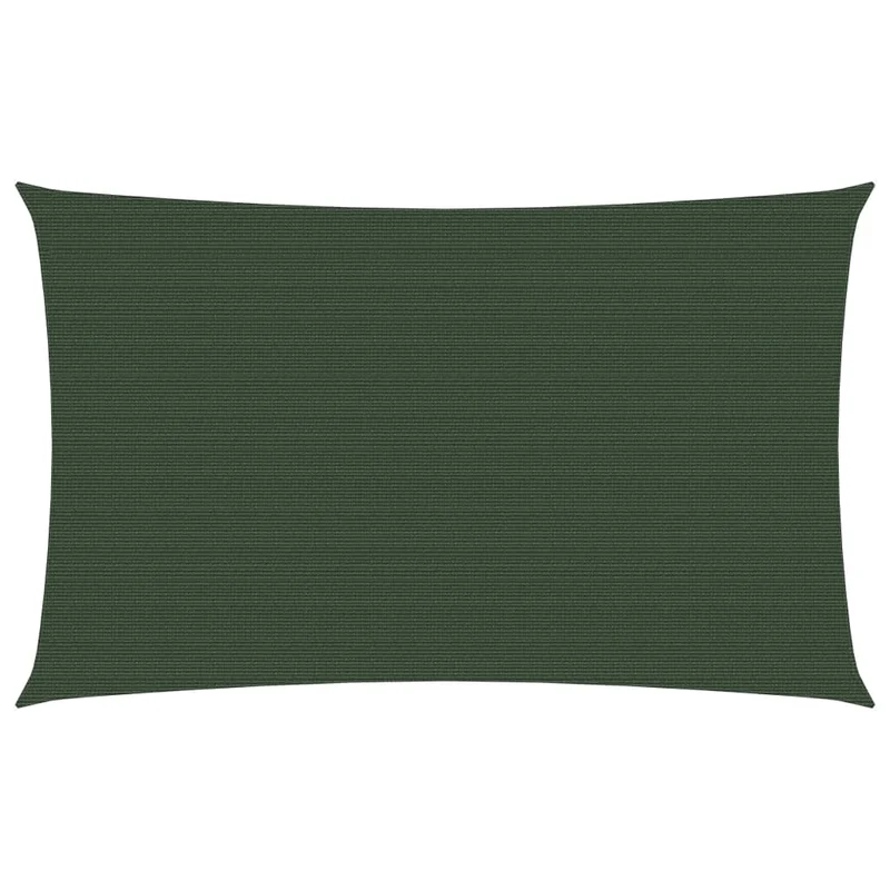 Voile d'ombrage 160 g/m² vert foncé 3,5 x 5 m PEHD 02_0009417