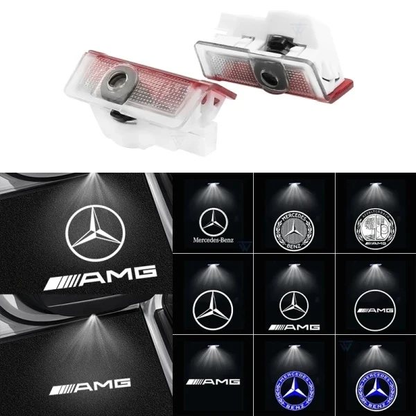 Éclairage bas de porte Mercedes Classe E