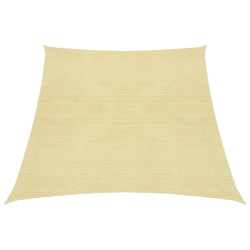 Voile toile d'ombrage parasol 160 g/m² PEHD 4/5 x 4 m beige 02_0008978