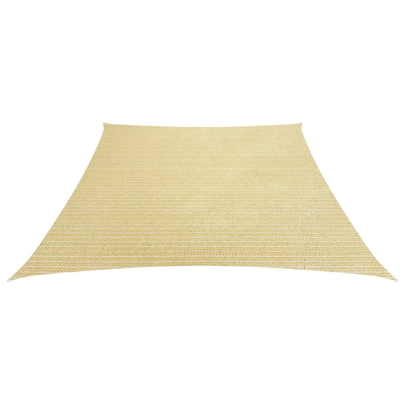 Voile toile d'ombrage parasol 160 g/m² PEHD 4/5 x 4 m beige 02_0008978