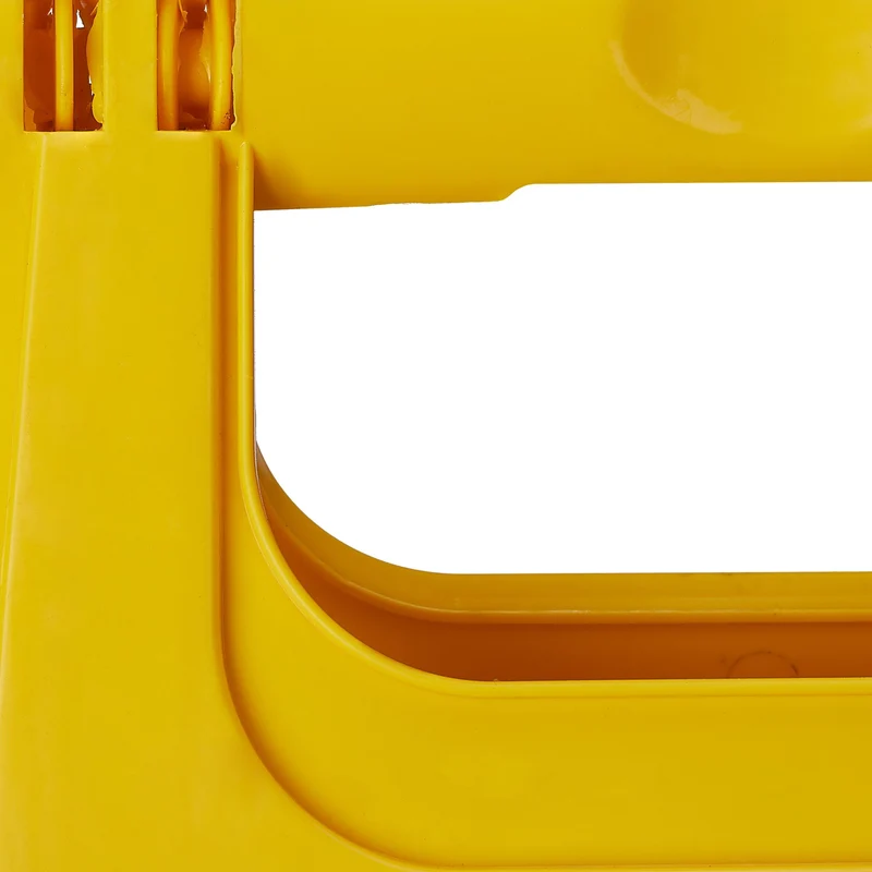 Lot de 3 panneaux de signalisation pliables sécurité sol glissant 30 x 40 cm en plastique jaune 13_0014302