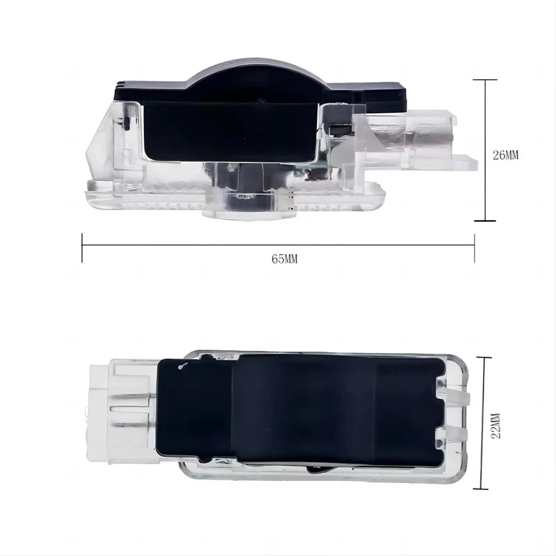 Projecteur logo porte voiture Mercedes Benz bleu