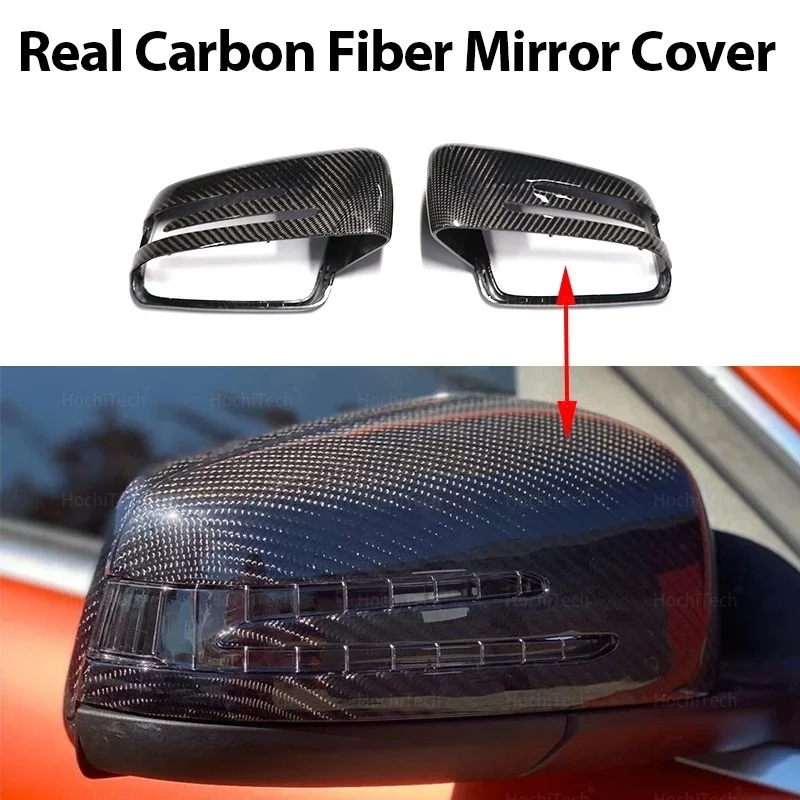 Coque rétroviseur Mercedes Benz véritable fibre de carbone