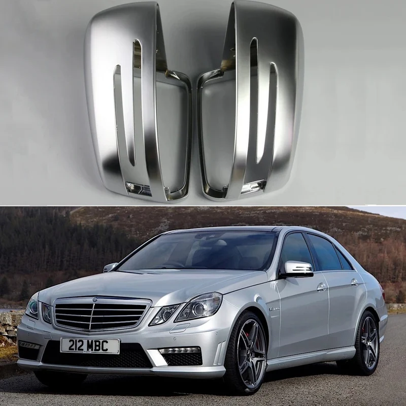 Coque rétroviseur Mercedes Benz argent