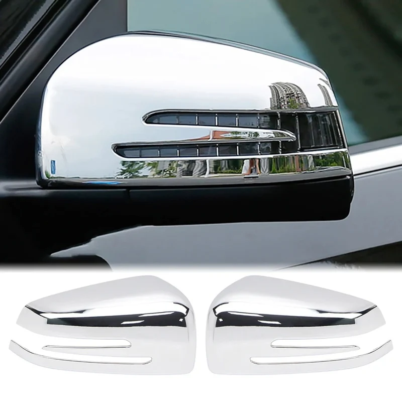 Coque rétroviseur Mercedes Benz argent