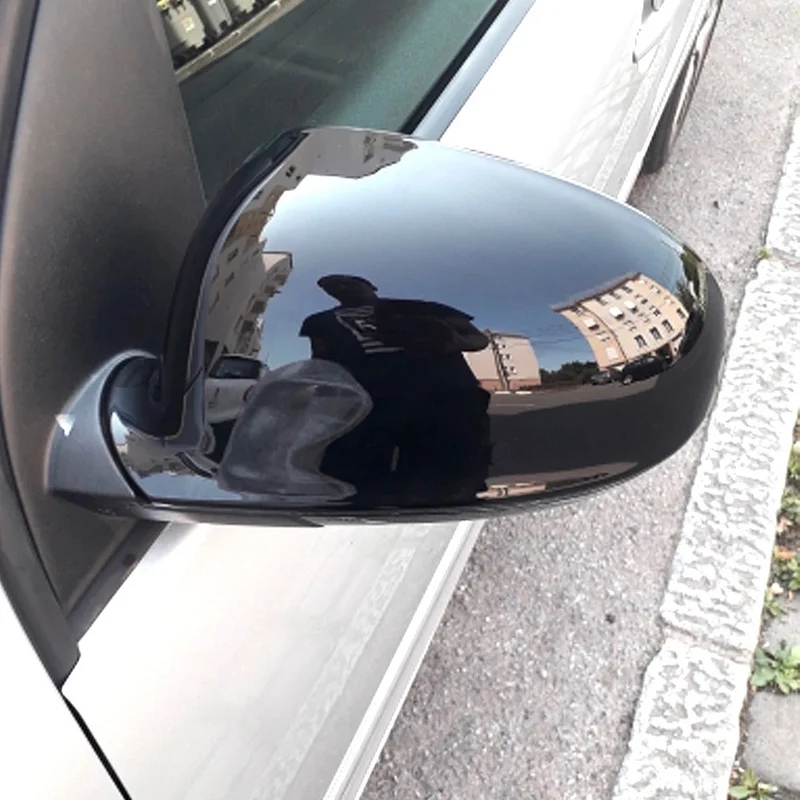 Coque rétroviseur Golf 5 (2003-2008) noir brillant