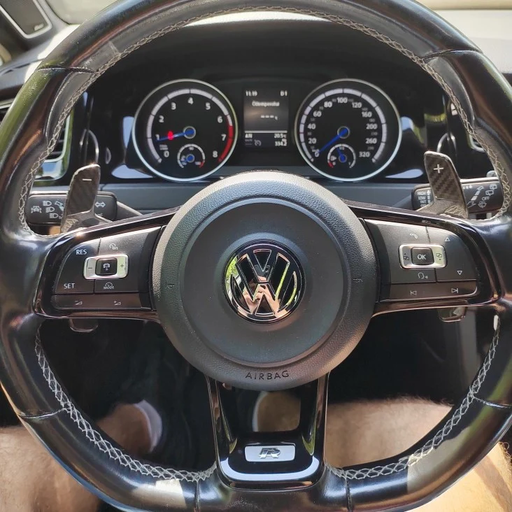Palette au volant Carbone Golf 7 R, GTD, GTI, Polo, Scirocco
