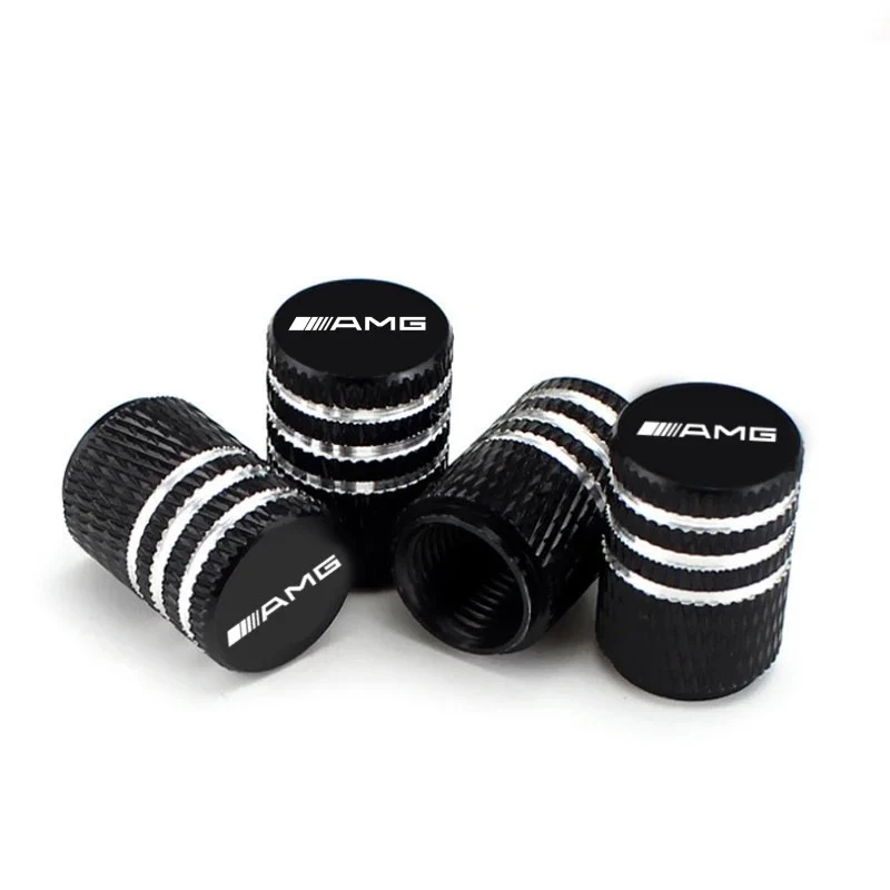 Bouchon Valve Mercedes AMG aluminium noir