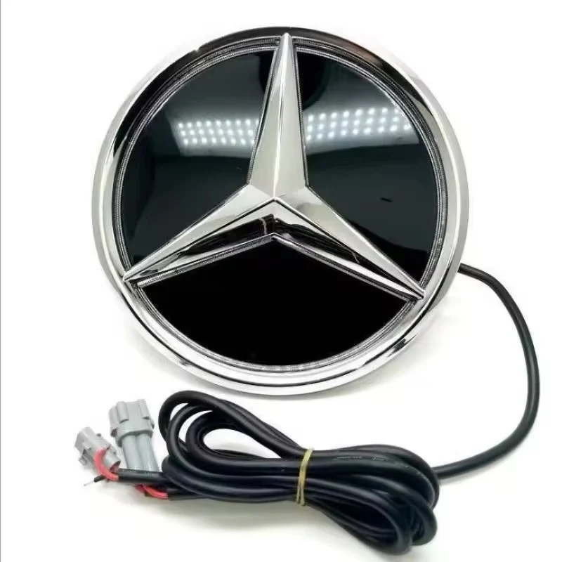 Logo lumineux Mercedes calandre LED
