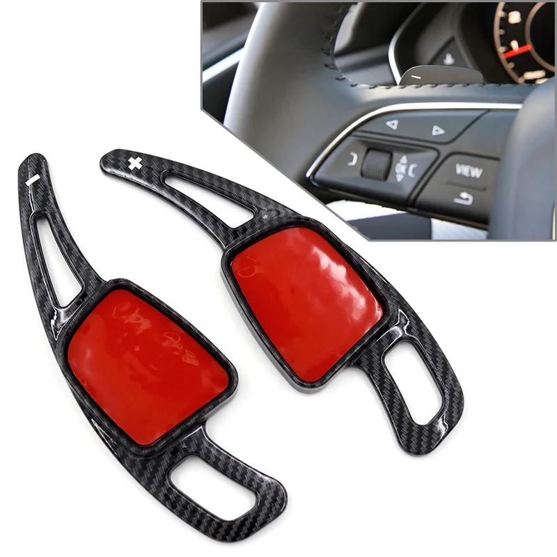 Palette volant Carbone Audi A3 A4 A5 S3 S4 S5 TT TTS