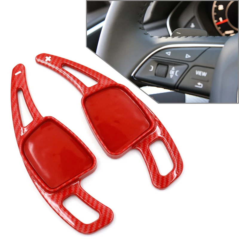 Palette volant Carbone Audi A3 A4 A5 S3 S4 S5 TT TTS