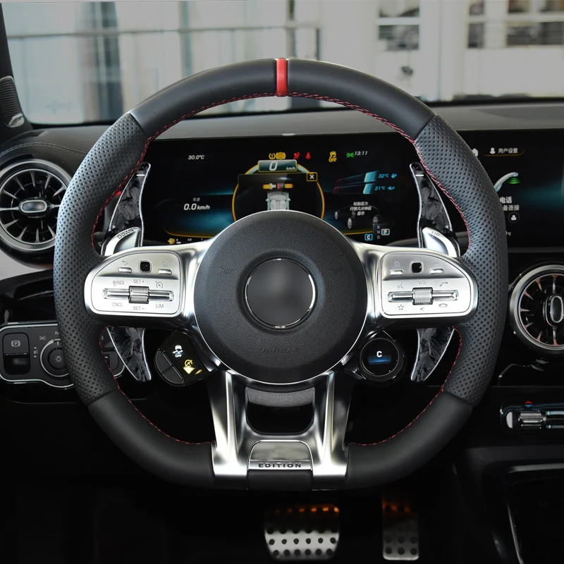 Extension palette au volant Carbone Mercedes Classe A45S