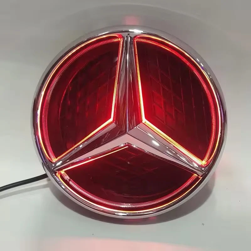 Étoile logo Mercedes lumineux calandre