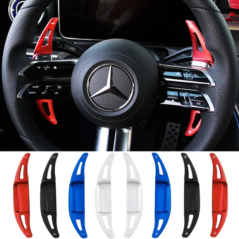 Palette au volant Mercedes Classe C S E EQS EQE (2021-2024) aluminium