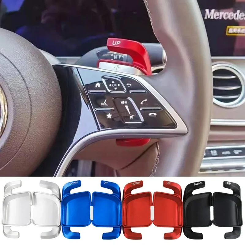 Palette au volant Mercedes Classe C S E EQS EQE (2021-2024) aluminium