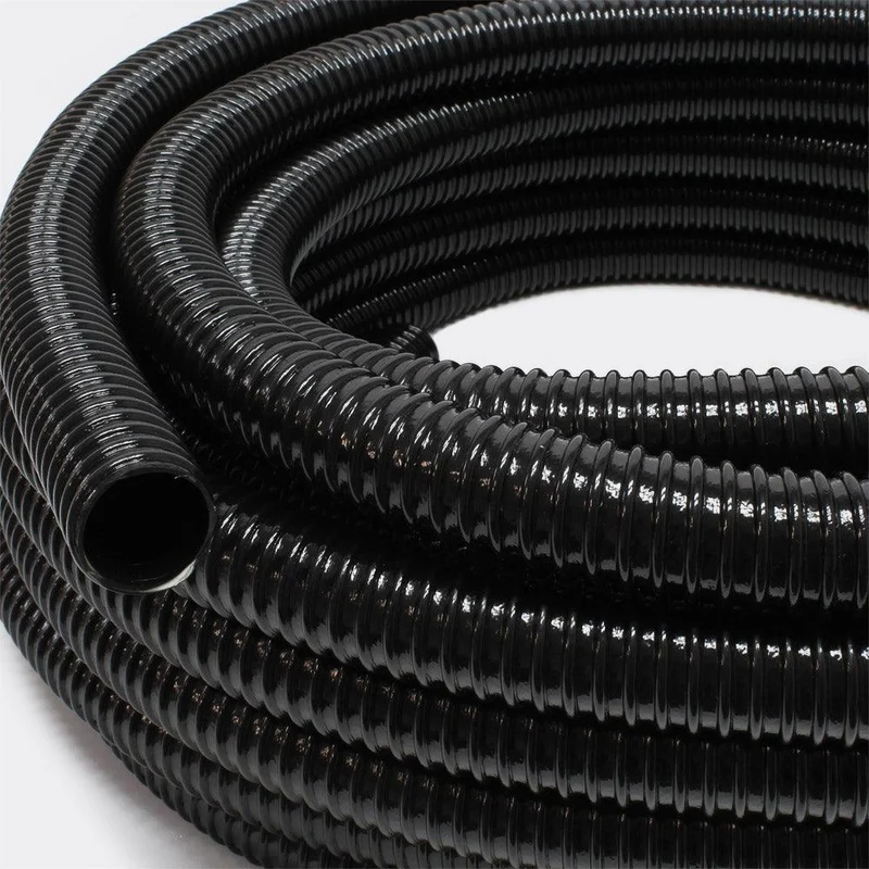 50 m Tuyau de bassin Tuyau spiralé 19 mm (3/4") - noir 4216426