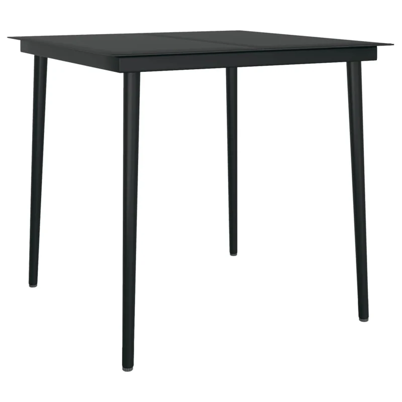 Ensemble de salle à manger de jardin meuble extérieur 5 pièces chêne 02_0013768