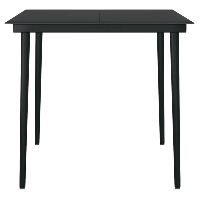 Ensemble de salle à manger de jardin meuble extérieur 5 pièces chêne 02_0013768
