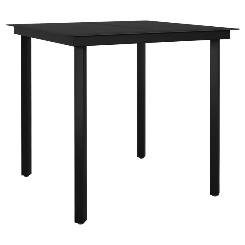 Ensemble de salle à manger de jardin meuble extérieur 5 pièces chêne 02_0013767