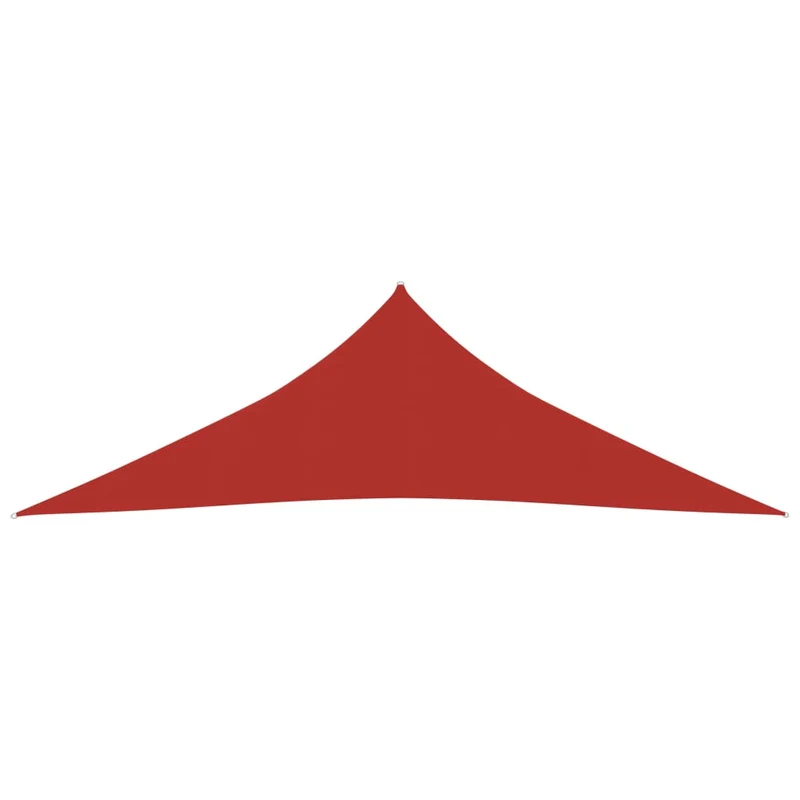 Voile d'ombrage 160 g/m² rouge 3 x 3 x 4,2 m PEHD 02_0009267