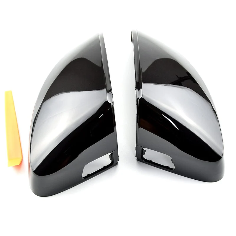 Coque rétroviseur Audi A3 8V noir brillant