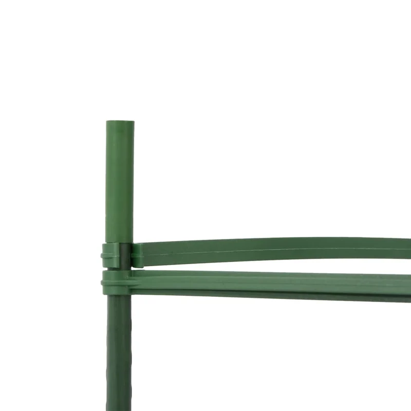 Lot de 8 cages à tomates ajustables 32 x 29 x 154 cm soutien optimal jardin en acier vert 02_0055602